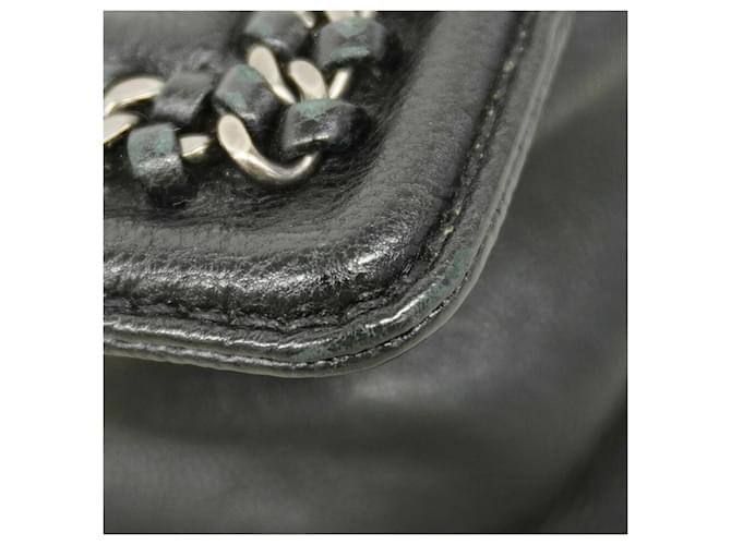 Borsa a Spalla Chanel Boy Chain Nero - vista 9