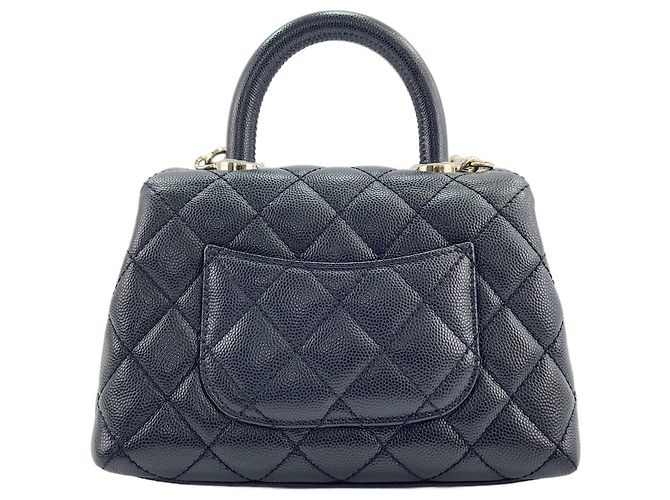 Chanel Coco Handle 19 Handtasche - Black Schwarz - Ansicht 3