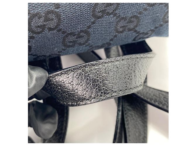 Zaino Gucci blu navy - vista 10