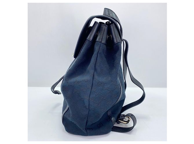 Zaino Gucci blu navy - vista 4