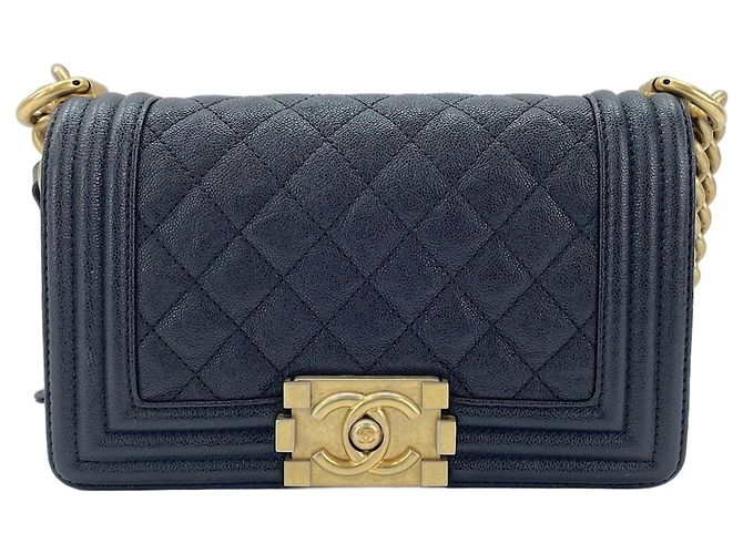 Borsa a tracolla Chanel Boy Small Nero - Ansicht 2
