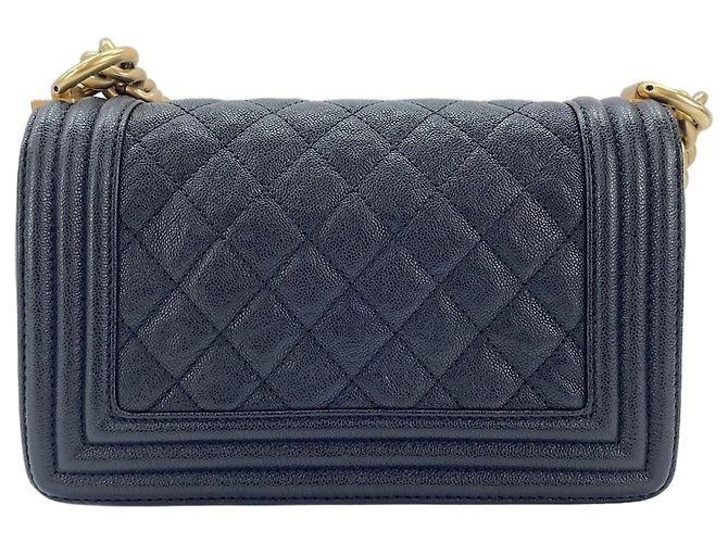 Borsa a tracolla Chanel Boy Small Nero - Ansicht 3
