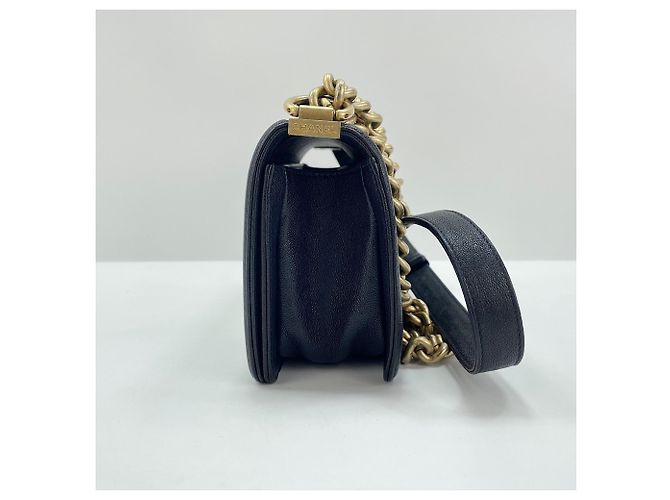 Borsa a tracolla Chanel Boy Small Nero - Ansicht 4