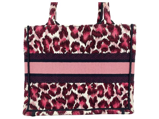 Borsa Book Tote Small Christian Dior Rosa - vista 3