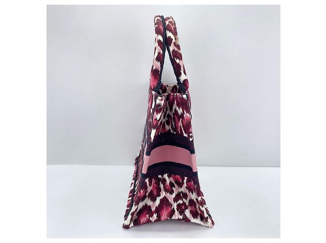 Borsa Book Tote Small Christian Dior Rosa - vista 5