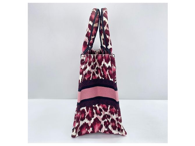 Borsa Book Tote Small Christian Dior Rosa - vista 6