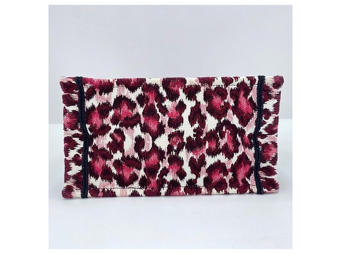 Borsa Book Tote Small Christian Dior Rosa - vista 7