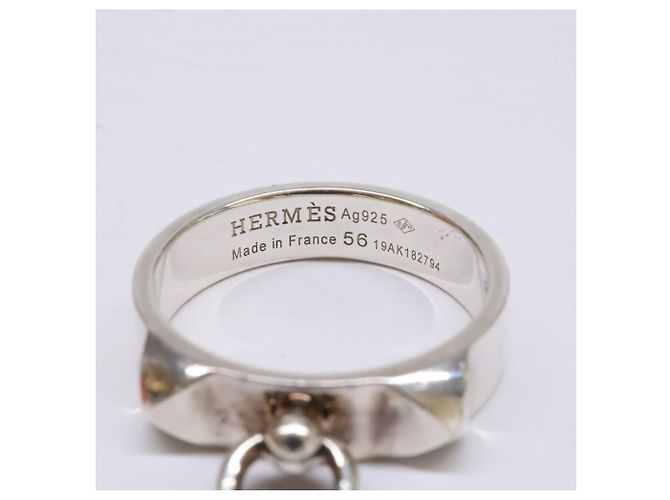 Ring Hermès HERMES Anello Collier de Chien in Ag925 Argento - vista 6