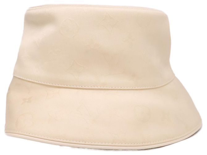 Cappello bucket reversibile avorio Louis Vuitton Crudo - vista 5