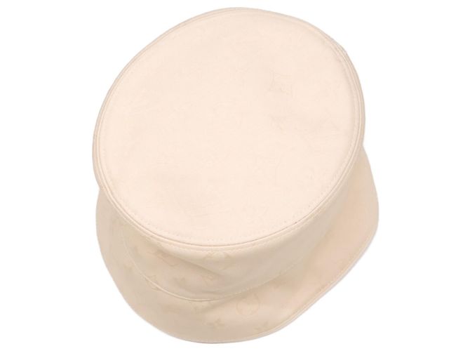 Cappello bucket reversibile avorio Louis Vuitton Crudo - vista 6