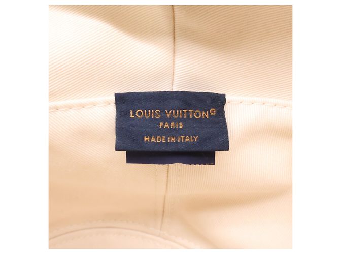 Cappello bucket reversibile avorio Louis Vuitton Crudo - vista 7