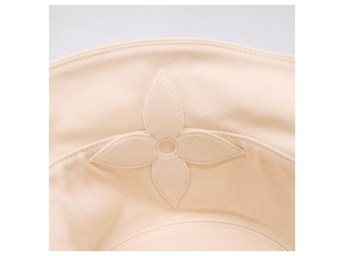 Cappello bucket reversibile avorio Louis Vuitton Crudo - vista 8