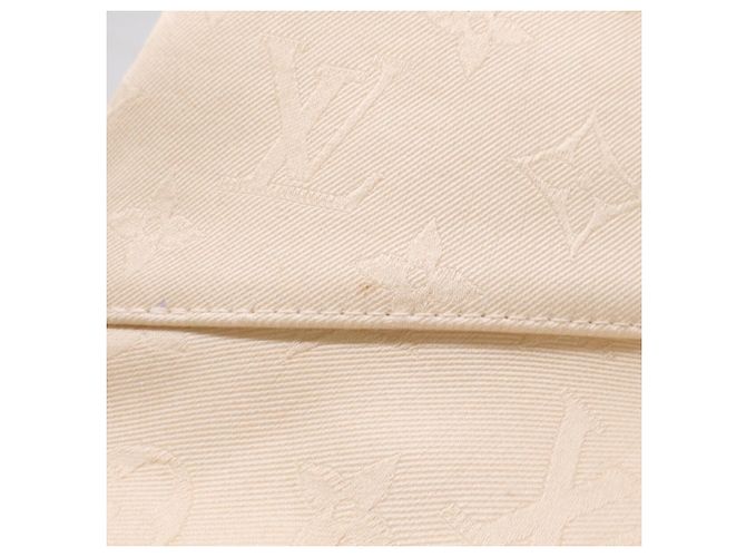 Cappello bucket reversibile avorio Louis Vuitton Crudo - vista 9