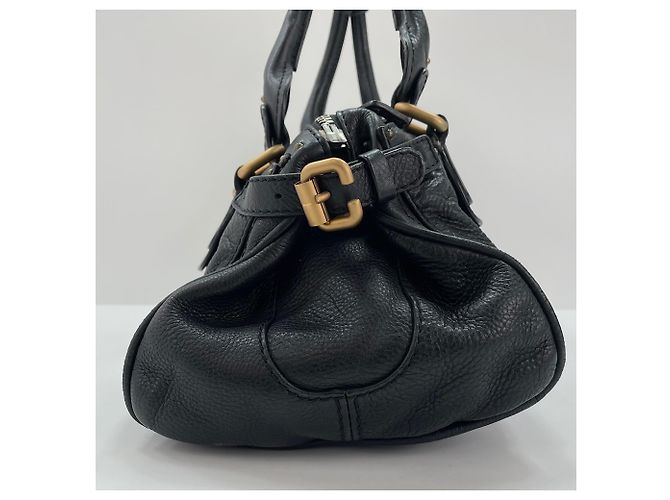 Borsa Chloé Chloe Paddington Nero - vista 5