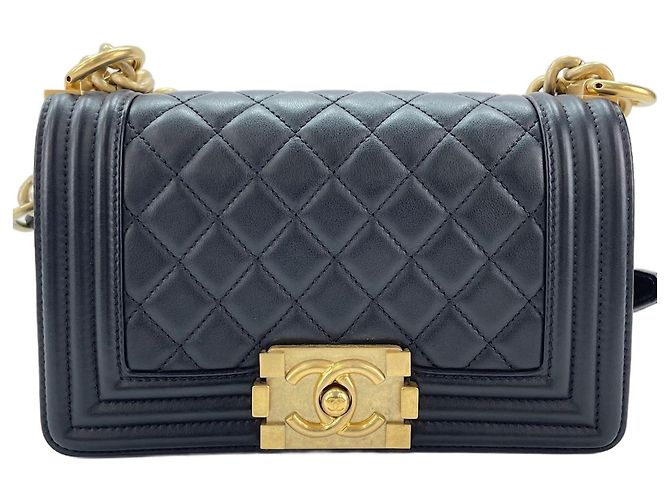Le Boy Bolsa Chanel Boy de alça em preto - vista 2