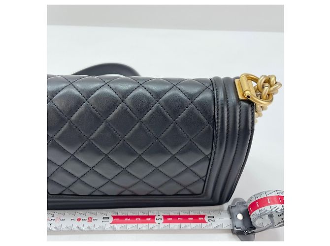 Le Boy Bolsa Chanel Boy de alça em preto - vista 4