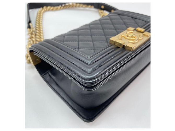 Le Boy Bolsa Chanel Boy de alça em preto - vista 8