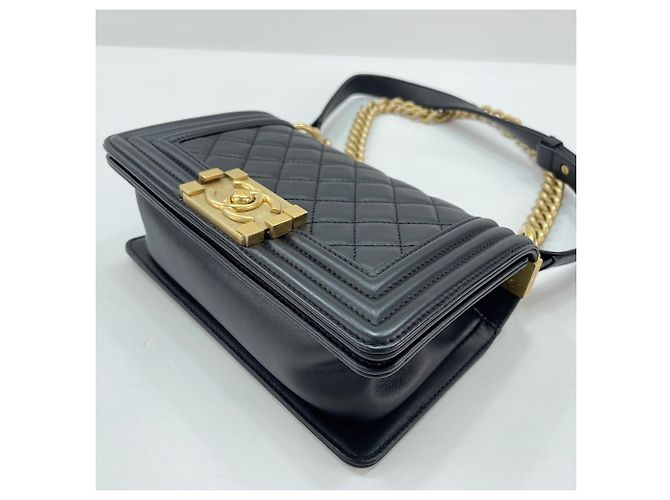 Le Boy Bolsa Chanel Boy de alça em preto - vista 9