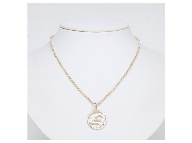 Hermès Collana con pendente Horseshoe in 925 Hermes Argento - vista 10