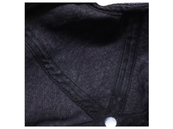 Cappellino in cotone nero da uomo Louis Vuitton - vista 10
