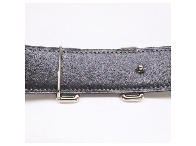 Hermès Hermes Tonight H-Buckle Reversible Leather Belt Brown - view 5