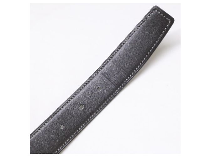 Hermès Hermes Tonight H-Buckle Reversible Leather Belt Brown - view 7