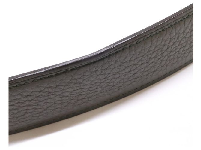 Hermès Hermes Tonight H-Buckle Reversible Leather Belt Brown - view 9