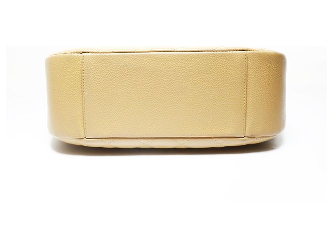 Timeless Borsa a Spalla Chanel Matelassé Caviar Beige - vista 7