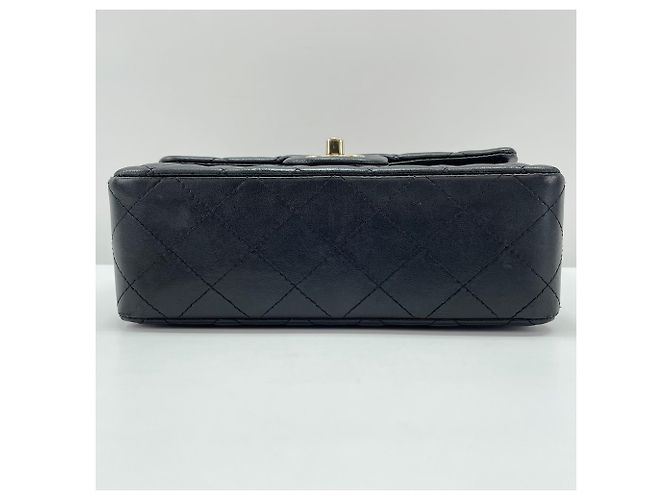 Borsa a Spalla Chanel Mini Matelassé 20 Nero - vista 7