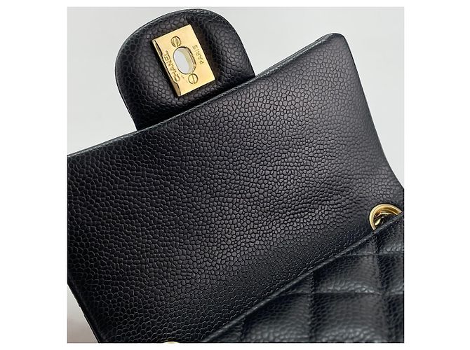 Borsa a Spalla Chanel Mini Matelassé Nero - vista 11