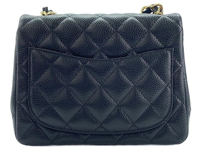 Borsa a Spalla Chanel Mini Matelassé Nero - vista 3