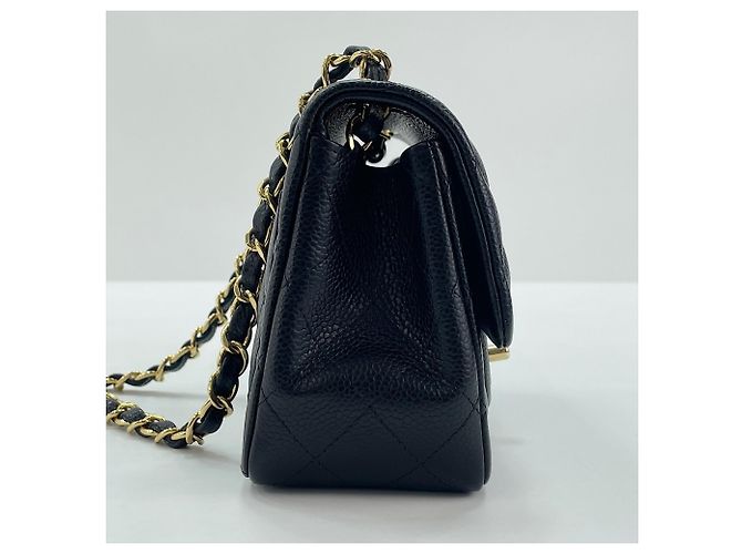 Borsa a Spalla Chanel Mini Matelassé Nero - vista 5