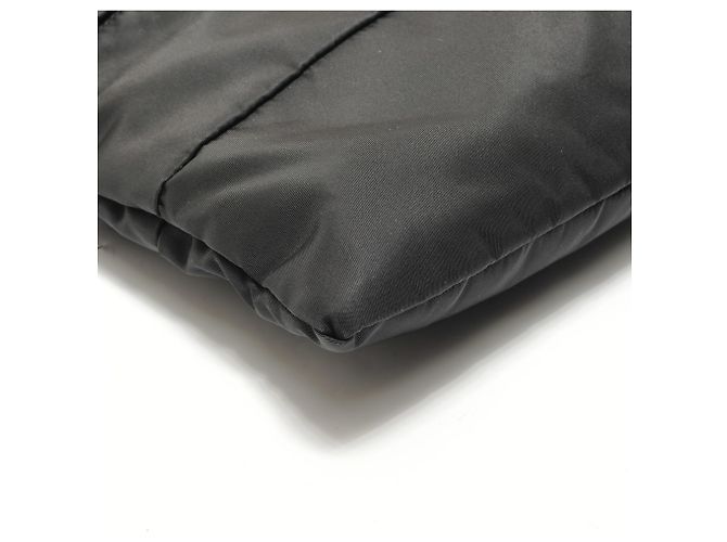 Borsa a tracolla Prada PRADA con placca logo Triangle in nero - vista 5
