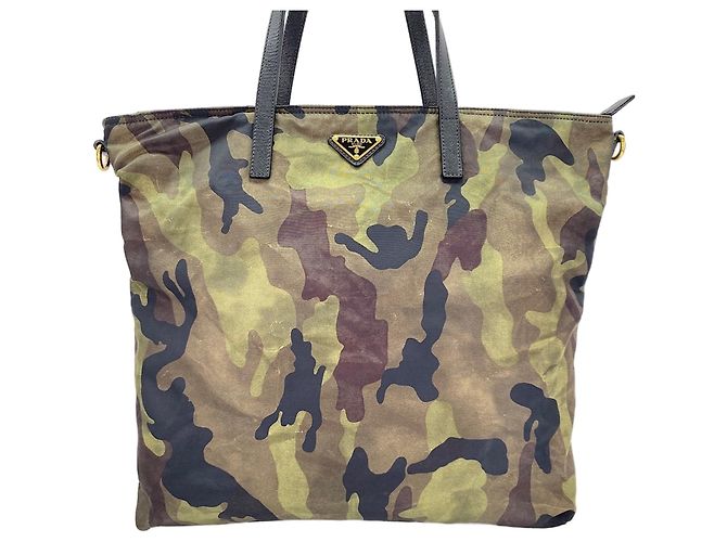 Prada 2-Way Tote Bag Grün - Ansicht 2