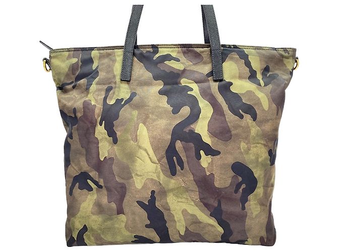 Prada 2-Way Tote Bag Grün - Ansicht 3