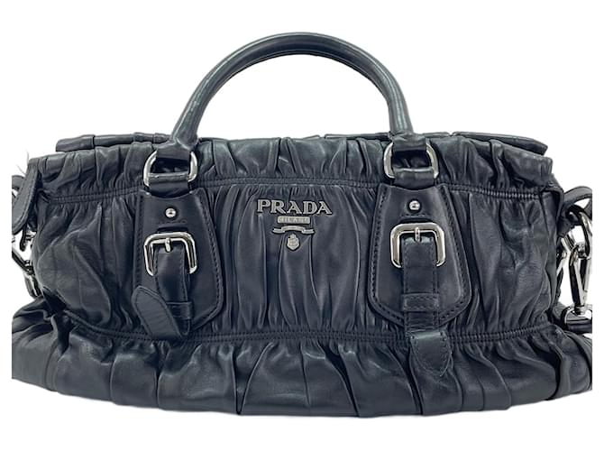 Borsa a tracolla 2-Way Prada nera Nero - vista 2
