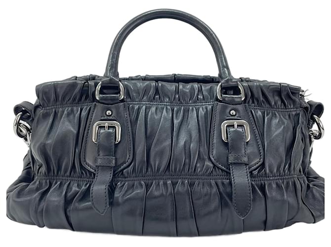 Borsa a tracolla 2-Way Prada nera Nero - vista 3