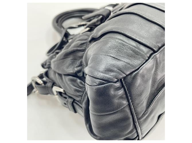 Borsa a tracolla 2-Way Prada nera Nero - vista 8