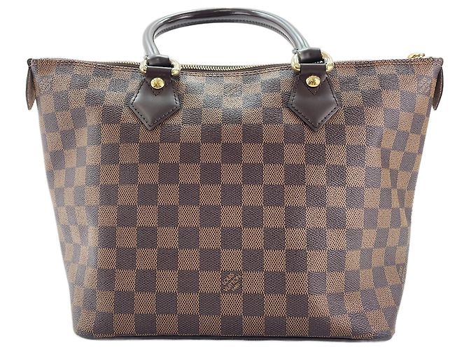 Borsa Louis Vuitton Saleya PM Marrone - vista 3
