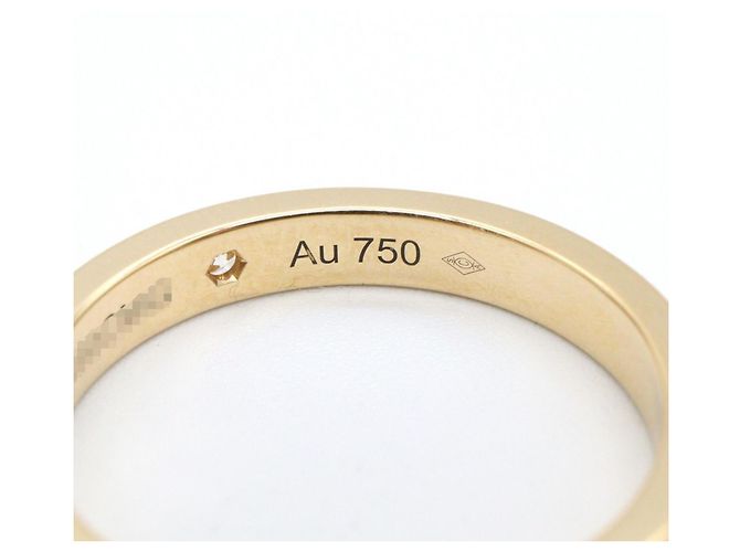 Anello C de Cartier in oro giallo 18K D'oro - vista 5