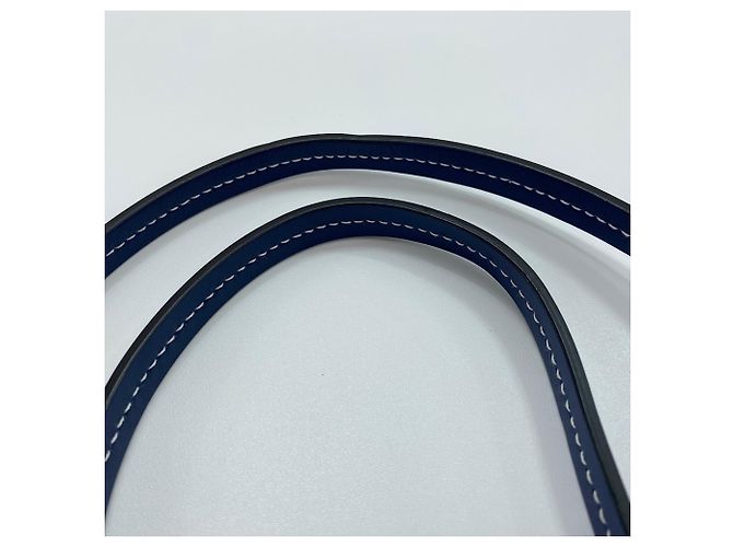Borsa tote in denim con logo jacquard Miu Miu Blu - vista 11