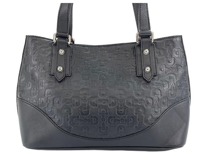 Borsa Gucci Horsebit Pattern Nero - vista 2