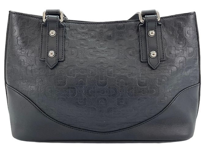 Borsa Gucci Horsebit Pattern Nero - vista 3