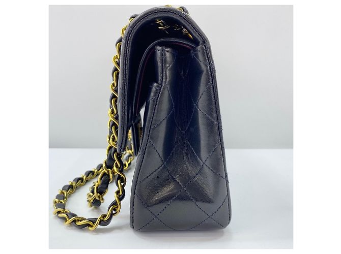 Borsa a tracolla Chanel Matelassé 23 Nero - vista 6