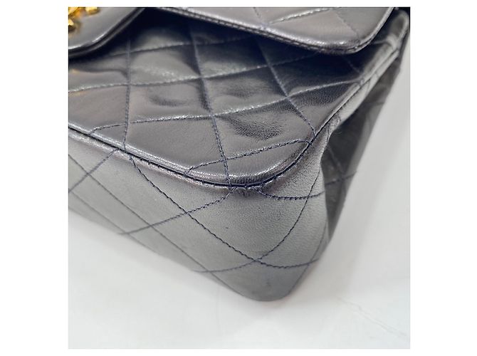 Borsa a tracolla Chanel Matelassé 23 Nero - vista 8