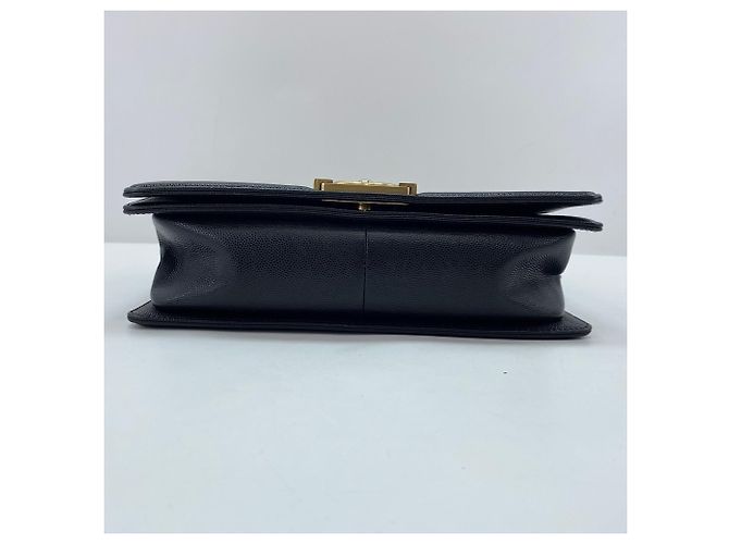 Borsa a tracolla Chanel Boy 25 in nero - vista 7
