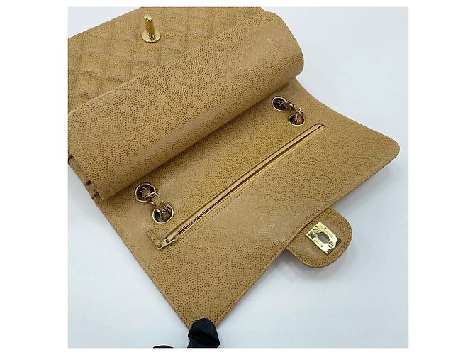 Borsa a tracolla Chanel Matelassé 25 Beige - vista 11