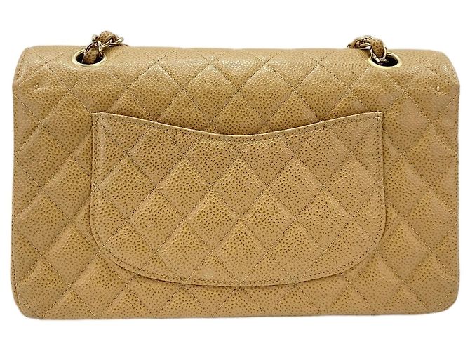 Borsa a tracolla Chanel Matelassé 25 Beige - vista 3