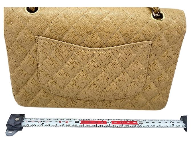 Borsa a tracolla Chanel Matelassé 25 Beige - vista 4