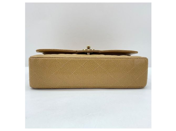 Borsa a tracolla Chanel Matelassé 25 Beige - vista 7